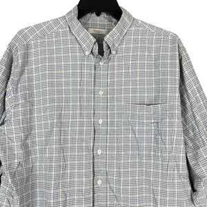 Turnbury Shirt Mens XL Plaid Classic Preppy Business Casual Southern Coastal‎